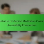 Online vs. In-Person Meditation Classes: Accessibility Comparison